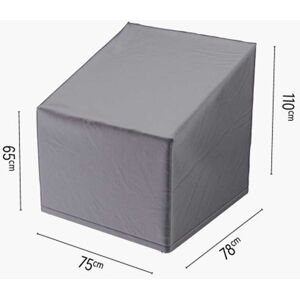 Aerocover Weather Resistant Outdoor High Lounge Chair Cover, 75x78x110cm Aerocover Weather Resistant Outdoor High Lounge Chair Cover, 75x78x110cm