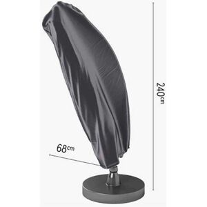 Aerocover Weather Resistant Garden Cantilever Parasol Cover, 240x68cm Aerocover Weather Resistant Garden Cantilever Parasol Cover, 240x68cm
