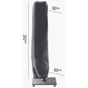 Aerocover Weather Resistant Garden Cantilever Parasol Cover, 292/60cm Aerocover Weather Resistant Garden Cantilever Parasol Cover, 292/60cm
