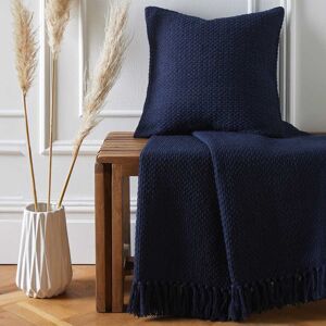 Hayden Throws and Cushions Navy - Throws and Cushions Hayden Throws and Cushions Navy - Throws and Cushions