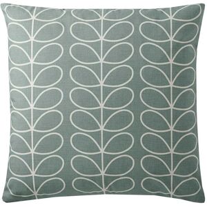 Orla Kiely Small Linear Stem Cushion, Duckegg Orla Kiely Small Linear Stem Cushion, Duckegg
