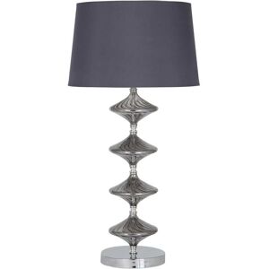 Pacific Lifestyle Gabby Glass Table Lamp, Grey Pacific Lifestyle Gabby Glass Table Lamp, Grey