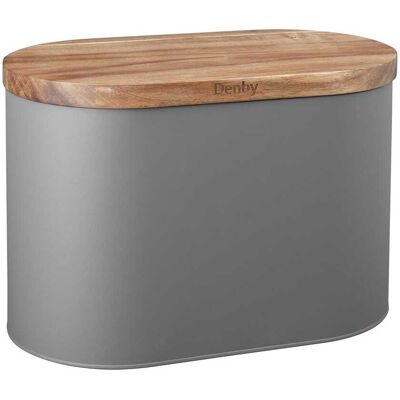Denby Bread Bin, Grey Denby Bread Bin, Grey