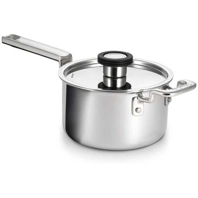 Robert Welch 316 Series Saucepan, 14cm, Stainless Steel Robert Welch 316 Series Saucepan, 14cm, Stainless Steel