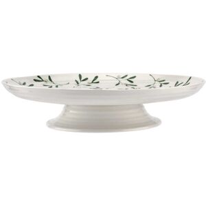 Portmeirion Sophie Conran Mistletoe Footed Cake Stand Portmeirion Sophie Conran Mistletoe Footed Cake Stand