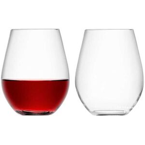 LSA Stemless Red Wine Glass, Set of 2 LSA Stemless Red Wine Glass, Set of 2
