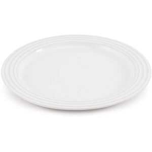 Le Creuset White Stoneware 27cm Dinner Plate - Durable, Safe & Stylish Le Creuset White Stoneware 27cm Dinner Plate - Durable, Safe & Stylish