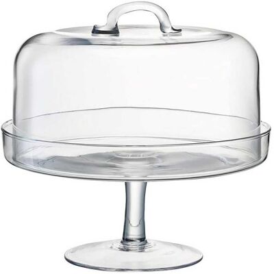 LSA International Serve Cake Stand and Dome - Cake Stand LSA International Serve Cake Stand and Dome - Cake Stand