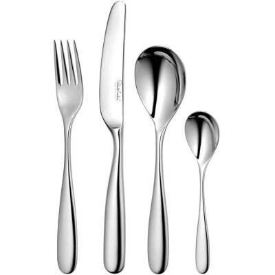 Robert Welch Stanton Bright Cutlery Set, 24 Piece Robert Welch Stanton Bright Cutlery Set, 24 Piece