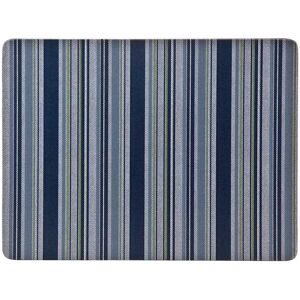 Denby Stripe Placemats, Set of 6, Black Denby Stripe Placemats, Set of 6, Black
