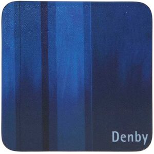 Denby Colours Coasters, Set of 6, Blue Denby Colours Coasters, Set of 6, Blue