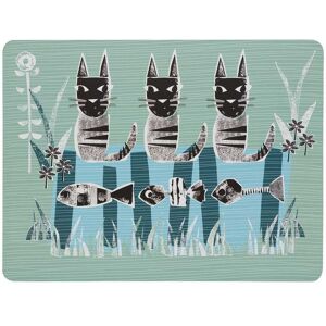 Denby Cat Placemats, Set of 6 Denby Cat Placemats, Set of 6