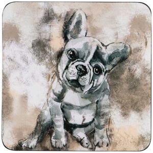 Denby French Bulldog Coasters, Set of 4 Denby French Bulldog Coasters, Set of 4