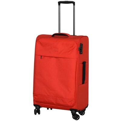 Rock Luggage Paris Soft Cabin Suitcase, Red Rock Luggage Paris Soft Cabin Suitcase, Red