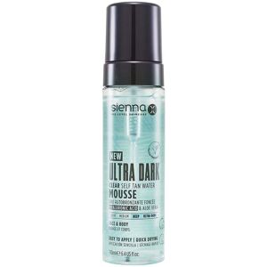 Sienna X Deep Ultra Dark Clear Self Tan Water Mousse 200ml Sienna X Deep Ultra Dark Clear Self Tan Water Mousse 200ml