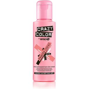 Crazy Color Semi Permanent Hair Colour Cream - Peachy Coral 100ml