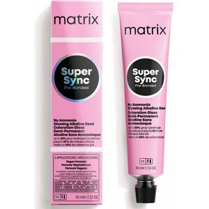 Matrix Super Sync Pre-Bonded Glossing Alkaline Demi-Permanent Hair Colour 10G Gold Warm 90ml Matrix Super Sync Pre-Bonded Glossing Alkaline Demi-Permanent Hair Colour 10G Gold Warm 90ml