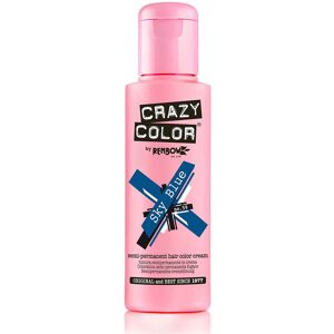 Crazy Color Semi Permanent Hair Colour Cream - Sky Blue 100ml Crazy Color Semi Permanent Hair Colour Cream - Sky Blue 100ml