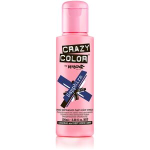Crazy Color Semi Permanent Hair Colour Cream - Sapphire 100ml Crazy Color Semi Permanent Hair Colour Cream - Sapphire 100ml