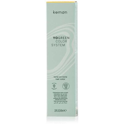 Kemon Yo Green Demi Permanent Hair Colour Beige Blonde in 7.2, 60ml Kemon Yo Green Demi Permanent Hair Colour Beige Blonde in 7.2, 60ml