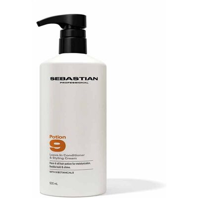 Sebastian Professional Potion 9 Leave In Conditioner & Styling Cream, 500ml Sebastian Professional Potion 9 Leave In Conditioner & Styling Cream, 500ml