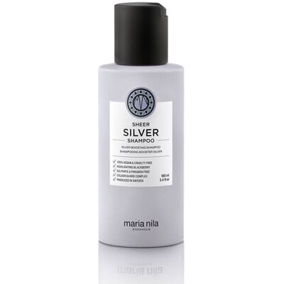 Maria Nila Sheer Silver Shampoo & Conditioner - 100ml Travel Size Maria Nila Sheer Silver Shampoo & Conditioner - 100ml Travel Size