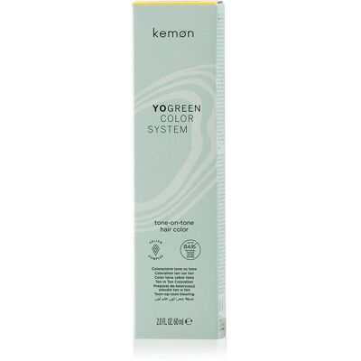 Kemon Yo Green Demi Permanent Hair Colour Platinum Violet Gold Blonde in 10.73, 60ml Kemon Yo Green Demi Permanent Hair Colour Platinum Violet Gold Blonde in 10.73, 60ml