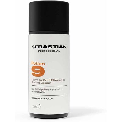 Sebastian Professional Potion 9 Leave In Conditioner & Styling Cream, 50ml Sebastian Professional Potion 9 Leave In Conditioner & Styling Cream, 50ml