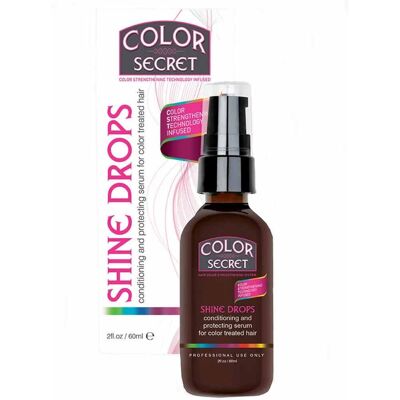 Color Secret Hair Shine Drops, Colour-Safe, Vegan, 60ml Color Secret Hair Shine Drops, Colour-Safe, Vegan, 60ml