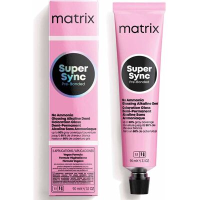 Matrix Super Sync Brown Red Hair Colour - Demi-Permanent - 90ml Matrix Super Sync Brown Red Hair Colour - Demi-Permanent - 90ml