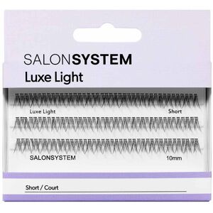 Salon System Individual Lash Luxe Light Short 10mm Salon System Individual Lash Luxe Light Short 10mm