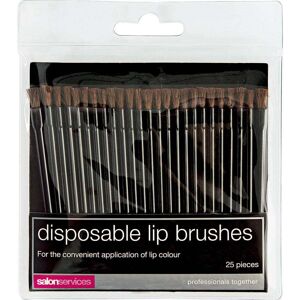 Salon Services Disposable Lip Brushes Pack of 25 Salon Services Disposable Lip Brushes Pack of 25