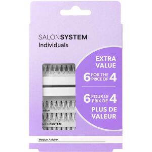 Salon System Individuals Medium Lashes, Extra Value pack Salon System Individuals Medium Lashes, Extra Value pack