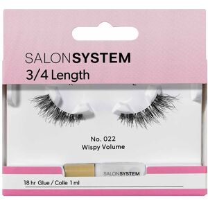 Salon System Strip Lash 022 3/4 Length Salon System Strip Lash 022 3/4 Length