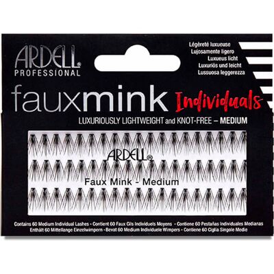 Ardell Medium Black Faux Mink False Eyelashes - False Eyelashes Ardell Medium Black Faux Mink False Eyelashes - False Eyelashes