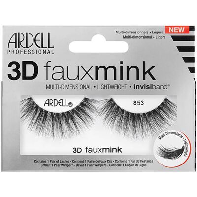 Ardell 3D Faux Mink Multi Dimensional Eyelashes - Black - Eyelashes Ardell 3D Faux Mink Multi Dimensional Eyelashes - Black - Eyelashes