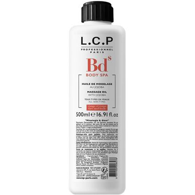 L.C.P Professionnel Paris Body Spa Massage Oil with Jojoba, 500ml L.C.P Professionnel Paris Body Spa Massage Oil with Jojoba, 500ml