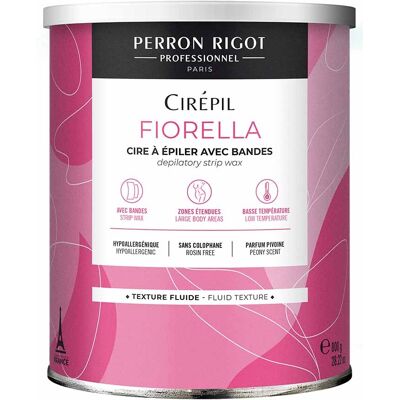 Perron Rigot Cirépil Strip Wax Fiorella Pot Wax, 800g Perron Rigot Cirépil Strip Wax Fiorella Pot Wax, 800g