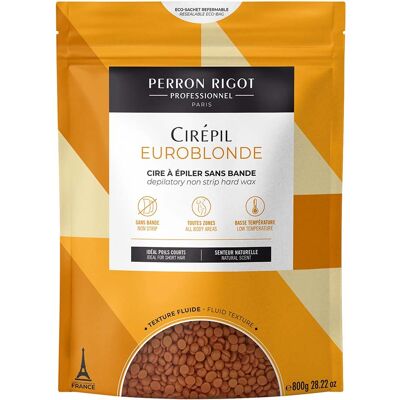 Perron Rigot Cirépil Euroblonde Non-Strip Hard Wax Beads, 800g Perron Rigot Cirépil Euroblonde Non-Strip Hard Wax Beads, 800g