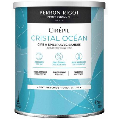 Perron Rigot Cirépil Cristal Océan Strip Pot Wax, 800g Perron Rigot Cirépil Cristal Océan Strip Pot Wax, 800g