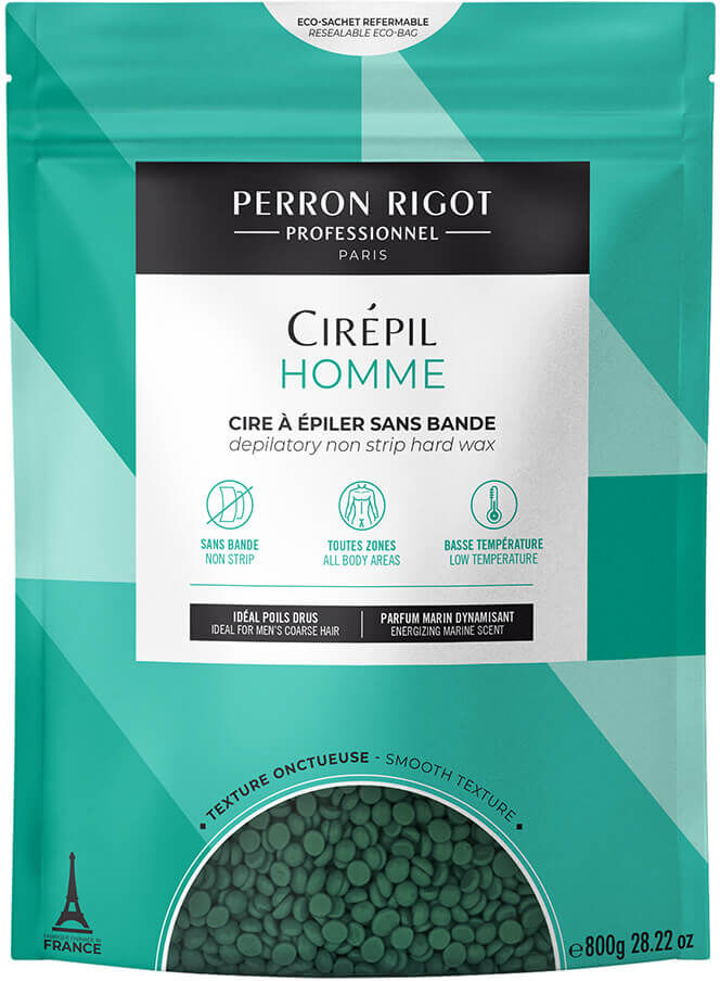 Perron Rigot Cirépil Homme Men's Non-Strip Hard Wax Beads 800g