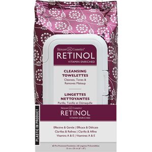 Retinol Cleansing Towelettes, Pack of 60 Retinol Cleansing Towelettes, Pack of 60
