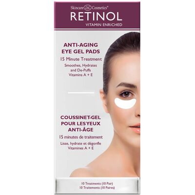 Retinol Anti-Aging Eye Gel Pads, 10 Pairs, 10pair Retinol Anti-Aging Eye Gel Pads, 10 Pairs, 10pair