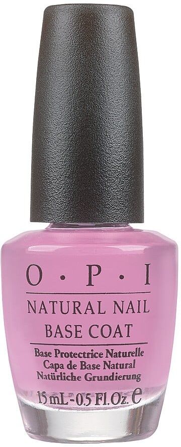 OPI Natural Nail Base Coat, Promoting Long-Lasting Finish & Prevents Staining, 15ml