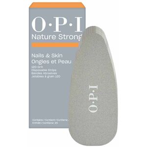 OPI Nature Strong Skincare Disposable Grit Strips - 120 Grit 82g OPI Nature Strong Skincare Disposable Grit Strips - 120 Grit 82g