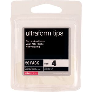 Salon Services Ultraform Tips Size Pack of 50, 4 Salon Services Ultraform Tips Size Pack of 50, 4