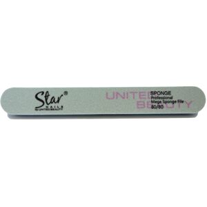 Star Nails Mega Jumbo Sponge File 80/80 Grit Pack of 10 Star Nails Mega Jumbo Sponge File 80/80 Grit Pack of 10