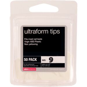 Salon Services Ultraform Tips Size Pack of 50, 9 Salon Services Ultraform Tips Size Pack of 50, 9