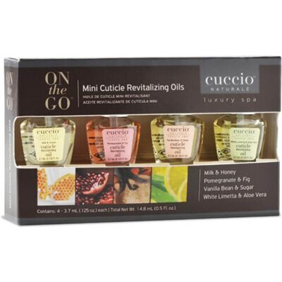 Cuccio Naturale - Mini Cuticle Oils - Nourishing, Protecting & Promoting Growth Cuccio Naturale - Mini Cuticle Oils - Nourishing, Protecting & Promoting Growth