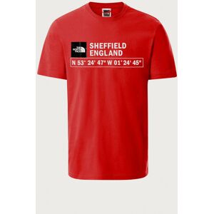 The North Face GPS Logo T-Shirt Sheffield - TNF Red - XS Male The North Face GPS Logo T-Shirt Sheffield - TNF Red - XS Male